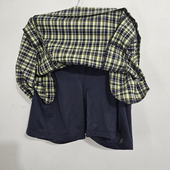 Vintage Tail Tech Plaid Yellow Tennis Skort. Size 6/Small - Picture 3 of 9